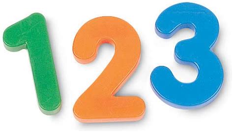 Jumbo Magnetic Numbers Toys 2 Learn
