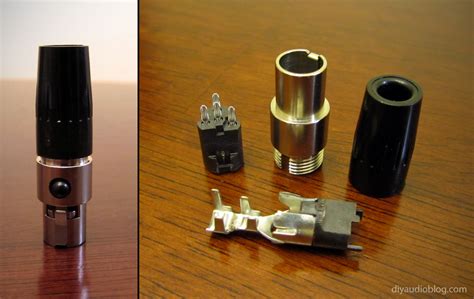 The male component, called a plug, connects to the female component, or socket. DIY Audio Electronics from Zynsonix.com: A Custom Audeze ...
