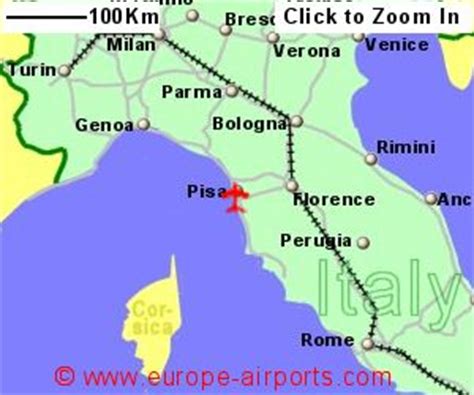 Pisa Italy On Map Online Map Around The World