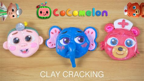 Cocomelon Jj Boba Emmy Clay Cracking Youtube