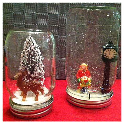 Project Homemade Holiday Snow Globes The Chronicles Of Jb