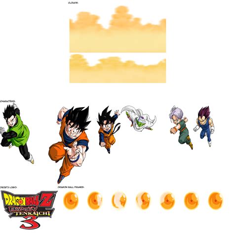 The Spriters Resource Full Sheet View Dragon Ball Z Budokai