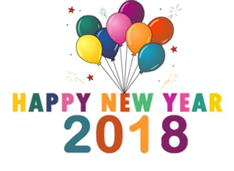 Download High Quality Happy New Year 2018 Clipart Banner Transparent