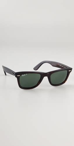 Ray Ban Rb2140 Original Wayfarer Polarized Sunglasses Shopbop Sunglasses Wayfarer