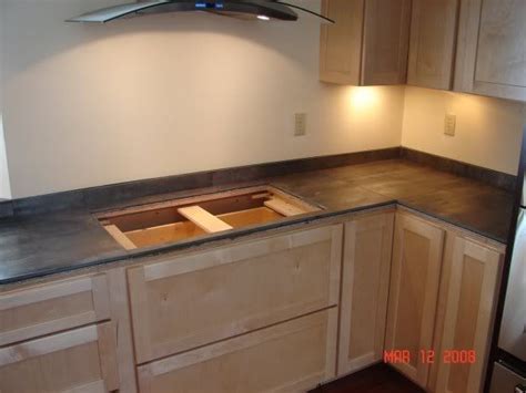 These countertops can be stained in a variety of fashions to give your kitchen a customized appearance. would porcelain tile that looks like wood make a good ...