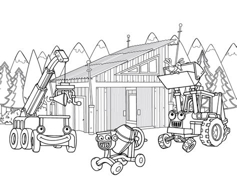 Construction Site Coloring Pages at GetColorings.com | Free printable