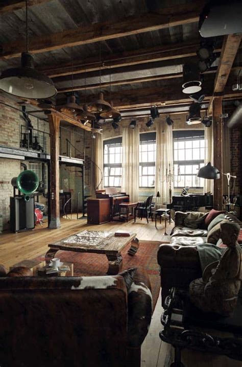 Loft industrial industrial interior design industrial interiors vintage industrial industrial decorating industrial lighting industrial apartment industrial farmhouse rustic loft. Captivating industrial style loft apartment in Moscow