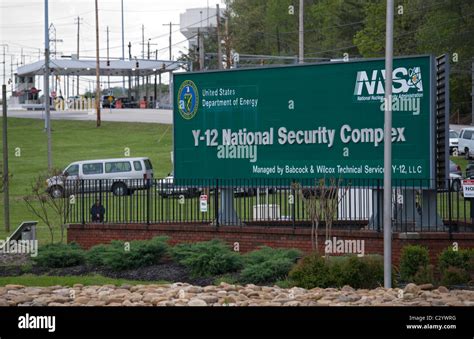 Oak Ridge Tennessee The Y 12 National Security Complex Which Produces Materials For Nuclear