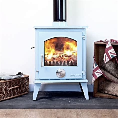 We are proud to mark our stoves made in sweden. scandinavian wood stoves petit xl duck egg blue enamel ...