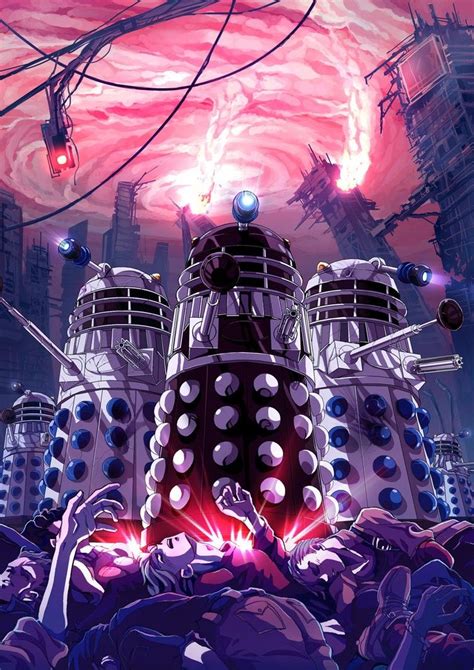 Daleks Doctor Who Fan Art Star Wars Anime Doctor Who Art