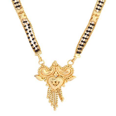 Buy Pooja 4 Line 235k Gold Plated Mangalsutra For Women At