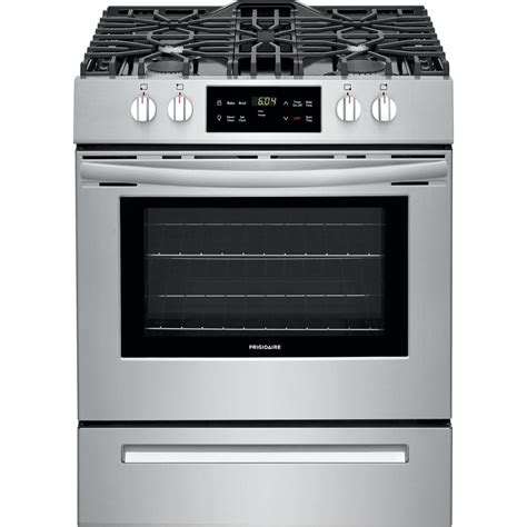 Quick to cook, easy to clean with the frigidaire gallery collection. Frigidaire FFGH3051VS 30 in. 5 cu. ft. Front Control Gas ...
