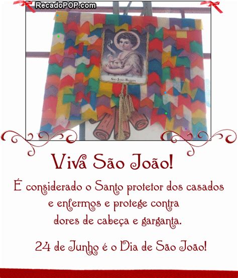 O dia de são joão é comemorado anualmente em 24 de junho. Dia de São João - Mensagens, Imagens e Recados para o Orkut