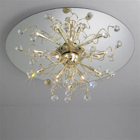 Modern round ceiling light gold ring led flush mount lighting lights kolarz twister crystal 1307 112 3 free delivery square and chandelier for settings eglo principe large 39406 china crystal flush ceiling lights uk round shape for house lighting fixtures wh ca 44 hotel chandelier lamp led light. Kolarz UK Ltd Polaris 1113.112.3.SPT Gold Ceiling Light