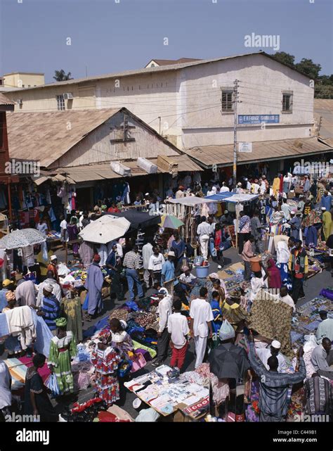 Albert Banjul Gambia Africa Holiday Landmark Market Outdoor