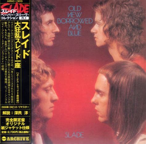 Cd Old New Borrowed And Blue Slade Купить Old New Borrowed And Blue