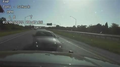 Dashcam Video Shows Alleged Drunk Driver In Head On Crash With Florida Trooper Nbc 6 South Florida