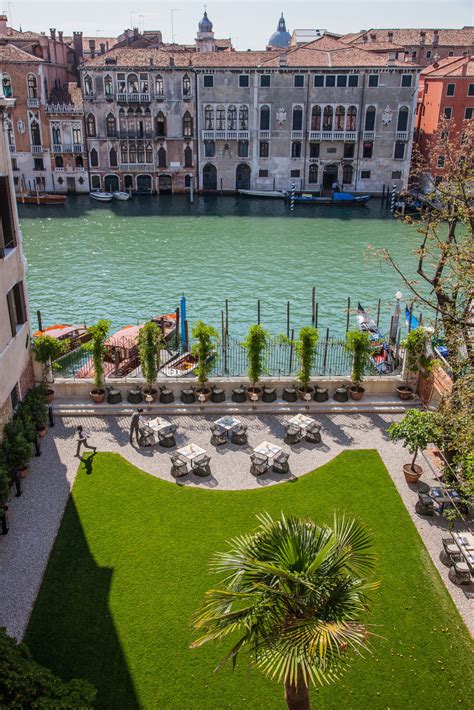 At Aman Venice sustainability is also served in the dining room ...