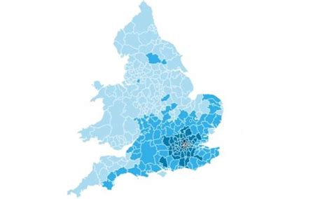 Interactive Ons Map Shows Property Prices By Square Metre Daily Mail