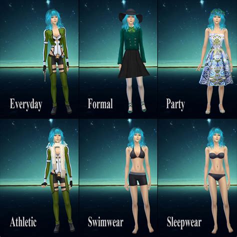 Sims 4 Ccs The Best Anime Sims Model By Ng Sims