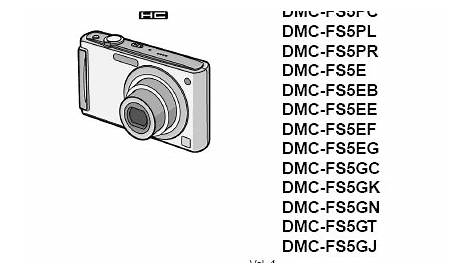 Panasonic DMC-FS5 Service Manual PDF Download
