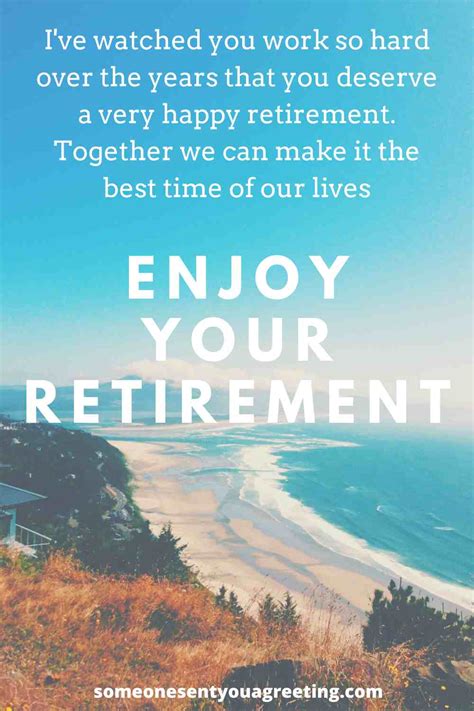 39 Sweet Retirement Wishes For A Husband Someone Sent You A Greeting