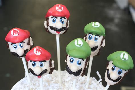 There are 176 super mario cake pop for sale on etsy, and they cost 14,95 $ on average. Mario & Luigi Cake Pops | Inspired by the Nintendo Classic ...