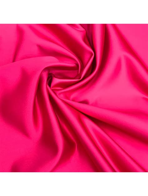 Hot Pink Bridal Satin Duchess Satin Fabric Saroj Fabrics