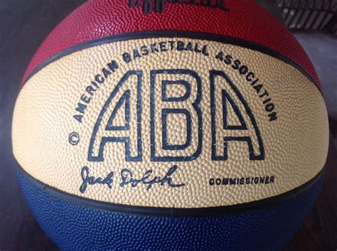 Vintage Aba Basketball Rawlings Rss Jack Dolph Unused Game Ball Fresh