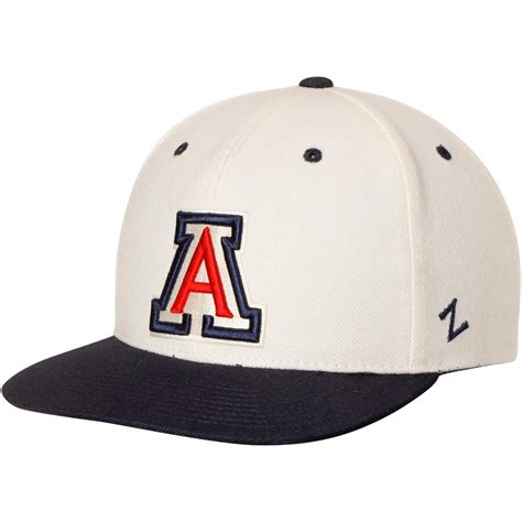 Zephyr Arizona Wildcats Creamnavy Z11 Adjustable Snapback Hat
