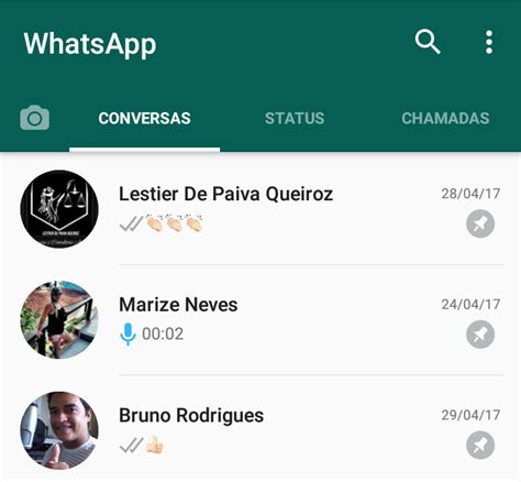 Whatsapp Agora Permite Fixar No Topo Até 3 Conversas Maiscelular