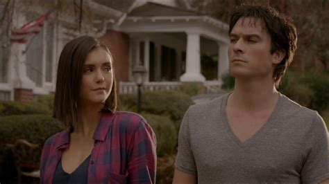 The Vampire Diaries 8x16 Finale Damon And Elena Human Together Hd