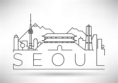 Use half circles for arches on the roof of the building at the far right. 54 Different World Cities Skyline | 일러스트레이션, 그래픽