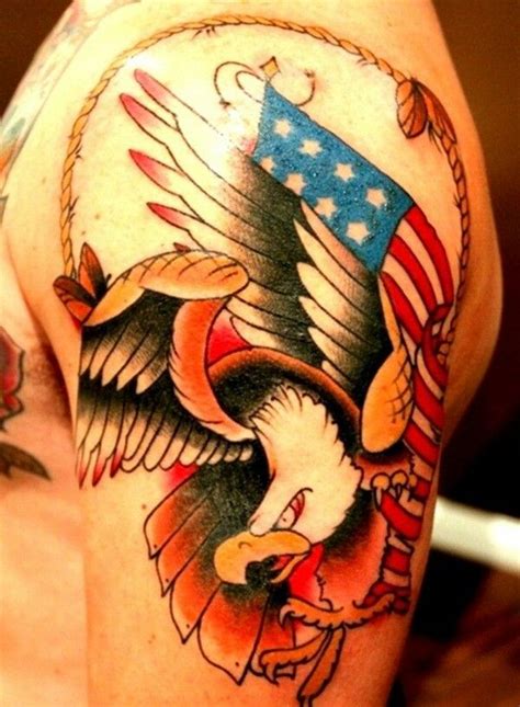 Eagle Tattoos From Eagle Tattoo Half Sleeve Tattoos
