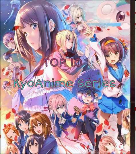 Top 10 Animes Kyoto Animation Anime Studio Amino