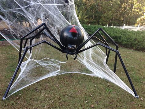 Giant Pvc Spider Halloween Spider Decorations Halloween Spider