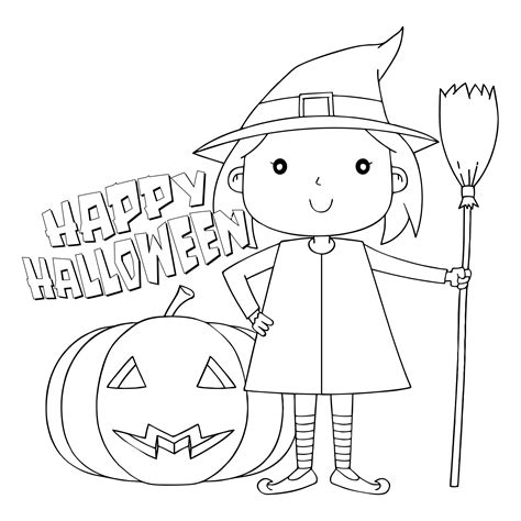 10 Best Witch Halloween Printables - printablee.com