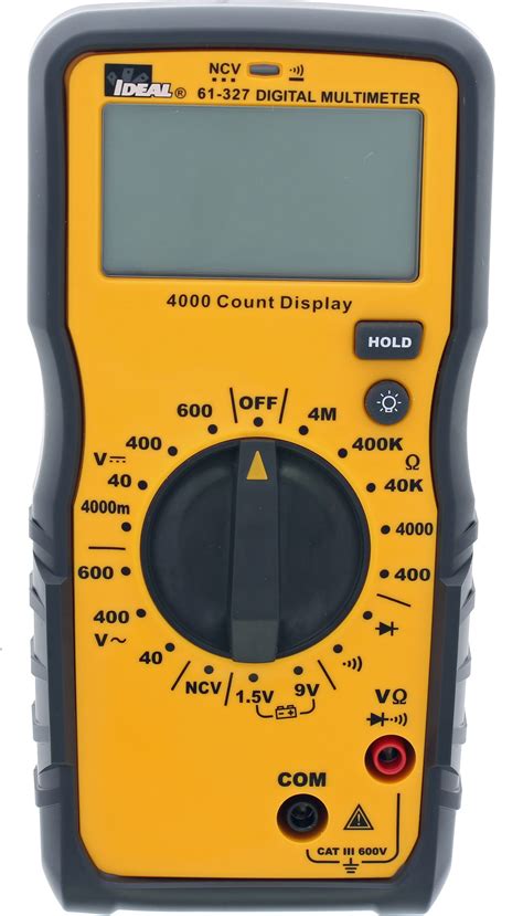 Ideal 61 327 600v Manual Range Multimeter Tequipment