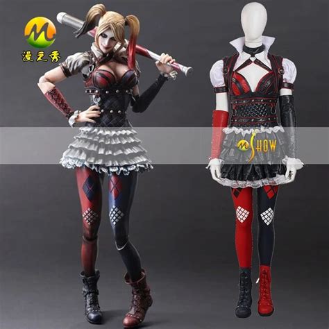 Batman Harley Quinn Halloween Cosplay Costume For Women Suicide Squad