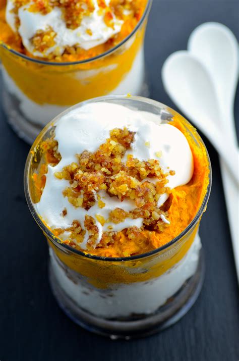 The richest and creamiest pumpkin pie you will ever eat! Vegan Pumpkin Pie Parfait ( Vegan & Gluten Free) - May I ...