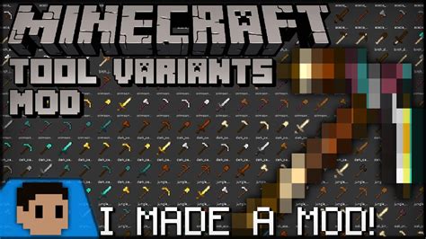 Minecraft Tool Variants Mod I Made A Mod Youtube