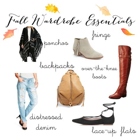 Fall Wardrobe Essentials 2015 Lauren Mcbride