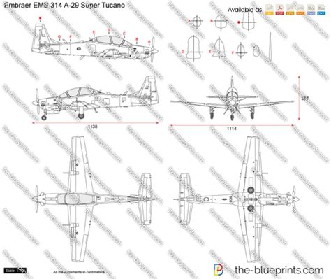 embraer emb 314 a 29 super tucano vector drawing in 2022 vector drawing drawings vector