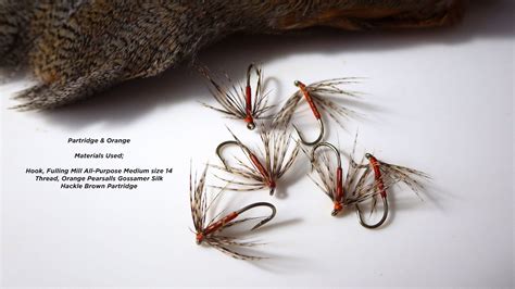 Tying The Partridge And Orange Soft Hacklewet Fly With Davie Mcpha Fly