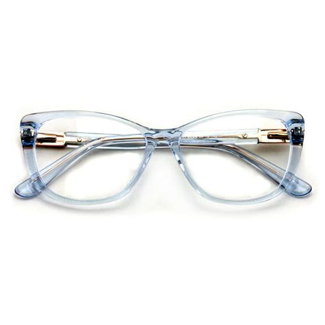 Women Premium Acetate Big Lens Cateye Reading Glasses Fun Cat Eye Clear Lens Readers Gold