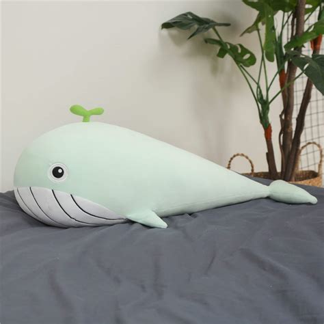 Giant Whale Plushies Whale Plush Toy Sleeping Pillow Doll Etsy