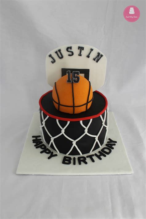 Basketball Themed Birthday Cake Basketball Birthday Cake Basketball Cake Themed Birthday Cakes