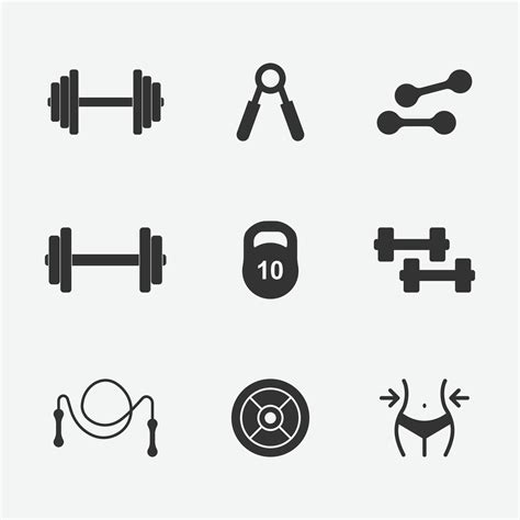 Gym Icon Vectores Iconos Gráficos Y Fondos Para Descargar Gratis