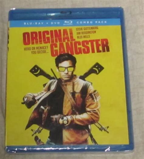 Original Gangster Steve Guttenberg Blu Ray Dvd Combo Pack New Free