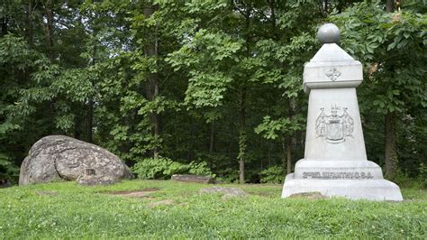 The 2nd Maryland Infantry Monument On Culps Hill Gettysburg Daily